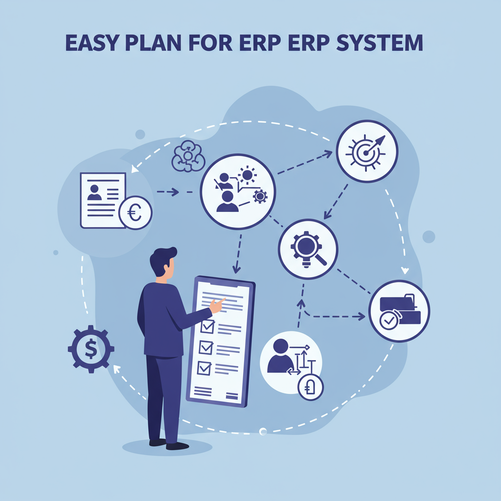 Easy Plan ERP System Interface